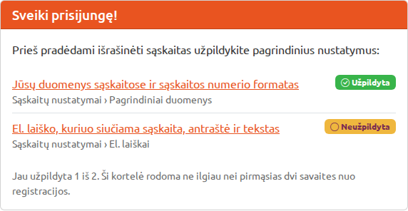 Antrasis priminimas, ką reikia pakeisti